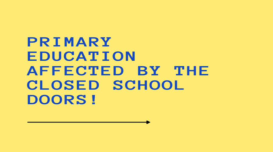Primary school affected by lockdowns