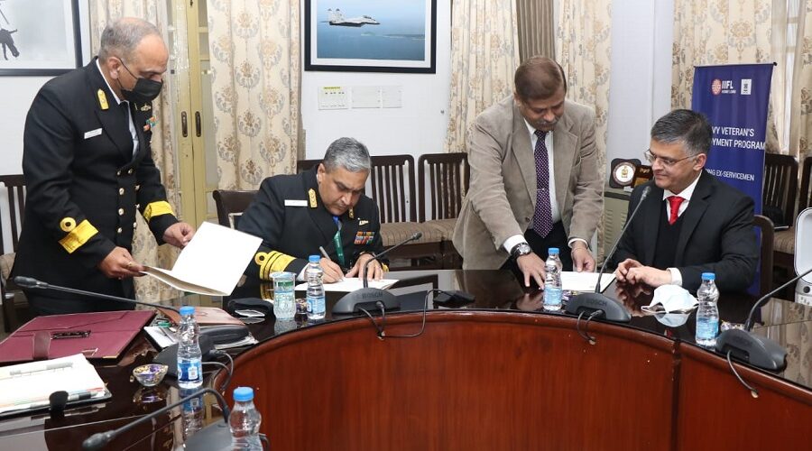 IIFL Home Finance Ltd. and Indian Naval Placement Agency sign an MoU
