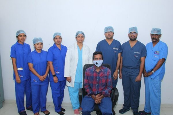 Patient diagnosed with two types of cancers; gets relief with Robotic surgery
