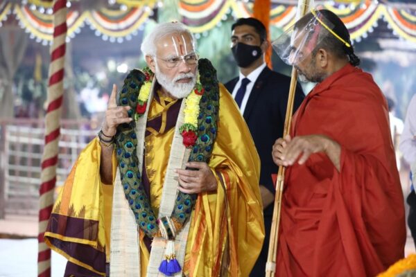 Prime Minister Inaugurates 216-Feet Tall Statue of Equality Commemorating Sri Ramanuja’s Eternal Teachings