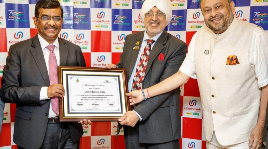 Union Bank of India green measures