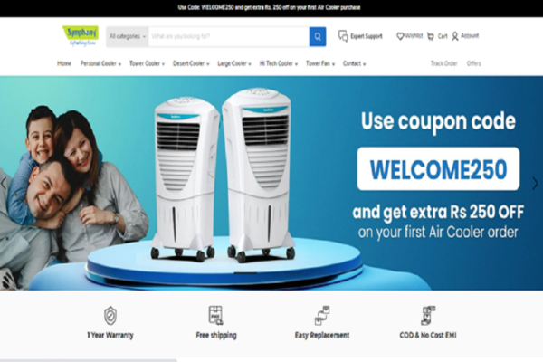 Exclusive offers from Symphony Air coolers on E-Shop