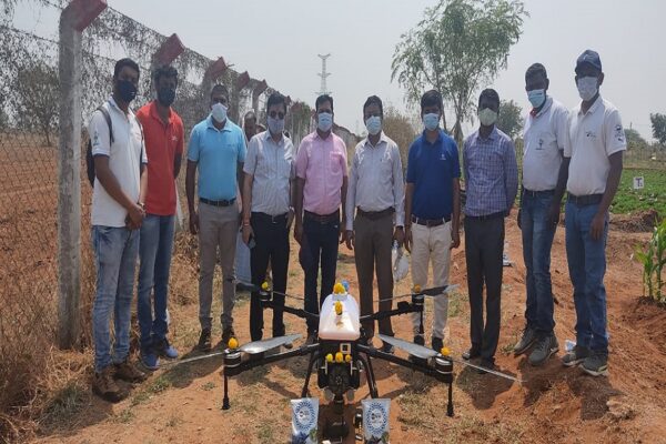 COROMANDEL CONDUCTS DRONE TRIALS IN HYDERABAD