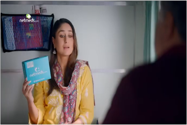 Kareena Kapoor featured in Netmeds new Ad Film – Produced by Karan Johar