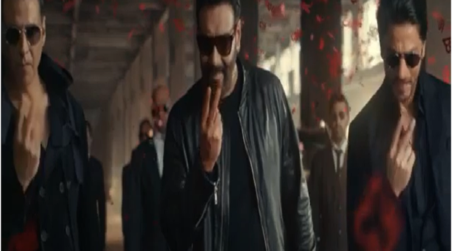 Vimal Ad Film by Shah Rukh Ajay Devgan Akshaya Kumar