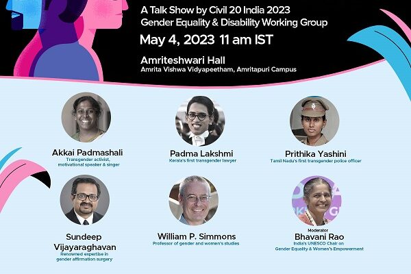 Amrita Vishwa Vidyapeetham hosts “Transcending Conversations” to promote gender equality