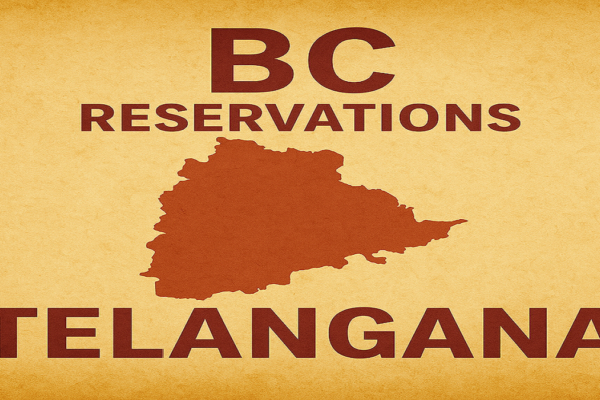 BJP Leaders Discuss BC Reservations with Party High Command..?